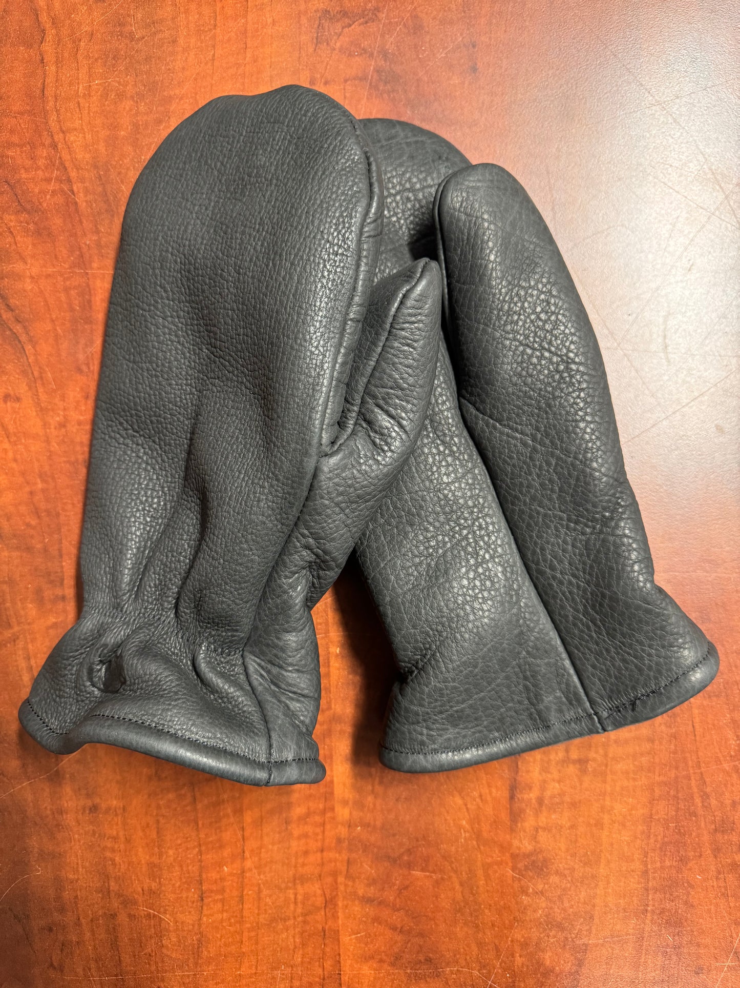 Bison Leather Mitts